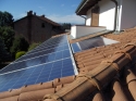 Impianto fotovoltaico integrato architettonicamente da 2,99 kWp <br /> 13 moduli Solarday PX60-230 <br /> Ghemme (NO)