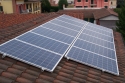 Impianto fotovoltaico parzialmente integrato di 2,99 kWp<br />
13 moduli Solarday PX60-230<br />
Poirino (TO)