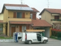 Impianto fotovoltaico integrato architettonicamente da 2,76 kWp <br /> 12 moduli Solarday PX60-230 <br /> Secugnago (LO)