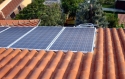 Impianto fotovoltaico integrato architettonicamente da 2,99 kWp<br />
13 moduli Solarday PX60-230<br />
Romagnano Sesia (NO)