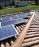 Impianto fotovoltaico integrato architettonicamente da 2,99 kWp<br />
13 moduli Solarday PX60-230<br />
Rivarolo del Re ed Uniti (CR)