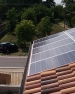 Impianto fotovoltaico integrato architettonicamente da 4,14 kWp<br />
18 moduli Solarday PX60-230<br />
Gambol� (PV)