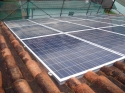 Impianto fotovoltaico integrato architettonicamente da 4,14 kWp<br />
18 moduli Solarday PX60-230<br />
Ghiffa (VB)