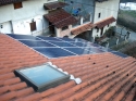 Impianto fotovoltaico integrato architettonicamente da 2,99 kWp<br />
13 moduli Solarday PX60-230<br />
Mongrando (BI)