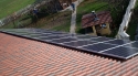 Impianto fotovoltaico parzialmente integrato da 4,60 kWp<br />
20 moduli Solarday PX60-230<br />
Lein� (TO)