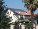 Impianto fotovoltaico integrato architettonicamente da 5,52 kWp - 24 moduli Solarday PX60-230 e un inverter Gavazzi ISMG 1-60-IT - Oleggio (NO)