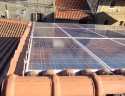 Impianto fotovoltaico integrato architettonicamente da 4,60 kWp - 20 moduli Solarday PX60-230 e un inverter Gavazzi ISMG 1-50-IT - Biella (BI)