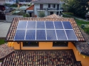Impianto fotovoltaico integrato architettonicamente da 2,76 kWp <br /> 12 moduli Solarday PX60-230 <br /> Gargallo (NO)