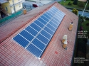 Impianti fotovoltaici integrati architettonicamente da 2,99 kWp + 2,99 kWp <br /> 13 + 13 moduli Solarday PX60-230 <br /> Candelo (BI)