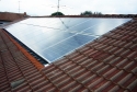Impianti fotovoltaici integrati architettonicamente da 2,99 kWp + 2,99 kWp <br /> 13 + 13 moduli Solarday PX60-230 <br /> Candelo (BI)