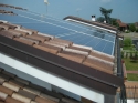 Impianto fotovoltaico integrato architettonicamente da 2,99 kWp - 13 moduli Solarday PX60-230 e un inverter Power-one Aurora PVI 3.0-OUTD - Robbio (PV)