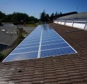 Impianto fotovoltaico integrato architettonicamente da 16,56 kWp <br /> 72 moduli Solarday PX60-230 <br /> Godiasco (PV)