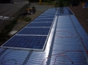 Impianto fotovoltaico integrato architettonicamente da 16,56 kWp <br /> 72 moduli Solarday PX60-230 <br /> Godiasco (PV)