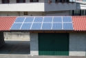 Impianto fotovoltaico parzialmente integrato da 2,76 kWp - 12 moduli Solarday PX60-230 e un inverter POWER-ONE Aurora PVI 3.0-OUTD - Cossato (BI)