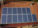 Impianto fotovoltaico integrato architettonicamente da 2,99 kWp <br /> 13 moduli Solarday PX60-230 <br /> Sala Biellese (BI)