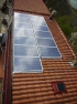 Impianto fotovoltaico integrato architettonicamente da 2,99 kWp <br /> 13 moduli Solarday PX60-230 <br /> Sala Biellese (BI)