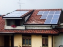 Impianto fotovoltaico integrato architettonicamente da 4,14 kWp <br /> 18 moduli Solarday PX60-230 <br /> Cameri (NO)