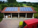 Impianti fotovoltaici parzialmente integrati da 2,30 kWp + 2,30 kWp <br /> 10 + 10 moduli Solarday PX60-230 <br /> Rivarolo Canavese (TO)