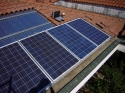 Impianto fotovoltaico integrato architettonicamente da 4,14 kWp <br /> 18 moduli Solarday PX60-230 <br /> Casorate Primo (PV)