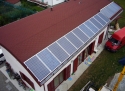 Impianto fotovoltaico parzialmente integrato da 2,53 kWp <br /> 11 moduli Solarday PX60-230 <br /> Loranz� (TO)