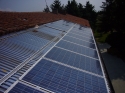 Impianti fotovoltaici integrati architettonicamente da 2,99 kWp + 2,99 kWp <br /> 13 + 13 moduli Solarday PX60-230 <br /> Poirino (TO)