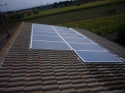 Impianto fotovoltaico 
integrato architettonicamente da 2,99 kWp <br /> 13 moduli Solarday PX60-230 <br /> Capriate San Gervasio (BG)