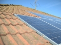 Impianto fotovoltaico integrato architettonicamente da 2,99 kWp <br /> 13 moduli Solarday PX60-230 <br /> Vinzaglio (NO)