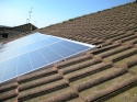 Impianto fotovoltaico integrato architettonicamente da 2,99 kWp <br /> 13 moduli Solarday PX60-230 <br /> Vinzaglio (NO)