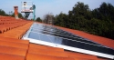 Impianto fotovoltaico integrato architettonicamente di 2,99 kWp <br /> 13 moduli Solarday PX60-230 <br /> Zubiena (BI)