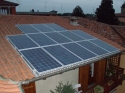 Impianto fotovoltaico integrato architettonicamente di 2,99 kWp <br /> 13 moduli Solarday PX60-230 <br /> Varallo Pombia (NO)