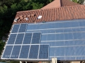 Impianto fotovoltaico integrato architettonicamente 
di 8,97 kWp <br /> 39 moduli Solarday PX60-230 <br /> Crosa (BI)