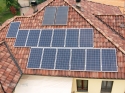 Impianto fotovoltaico parzialmente integrato di 2,99 kWp <br /> 13 moduli Solarday PX60-230 <br /> Lessona (BI)