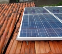 Impianto fotovoltaico parzialmente integrato da 2,53 kWp <br /> 11 moduli Solarday PX60-230 <br /> Biella