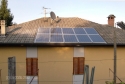 Impianto fotovoltaico integrato architettonicamente da 2,30 kWp<br />
10 moduli Solarday PX60-230<br />
Cossato (BI)