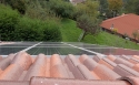 Impianto fotovoltaico integrato architettonicamente da 2,99 kWp<br />
13 moduli Solarday PX60-230 <br />
Ronco Biellese (BI)