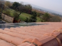 Impianto fotovoltaico integrato architettonicamente da 2,99 kWp<br />
13 moduli Solarday PX60-230<br />
Cerrione (BI)