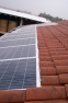 Impianto fotovoltaico integrato architettonicamente da 2,99 kWp<br />
13 moduli Solarday PX60-230<br />
Villanova Mondov� (CN)