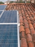 Impianto fotovoltaico integrato architettonicamente di 3,68 kWp<br />
16 moduli Solarday PX60-230<br />
Tollegno (BI)