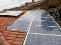 Impianto fotovoltaico integrato architettonicamente da 2,99 kWp<br />
13 moduli Solarday PX60-230<br />
Mongrando (BI)