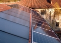 Impianto fotovoltaico integrato architettonicamente da 6,90 kWp<br />
30 moduli Solarday PX60-230<br />
Vigliano (BI)