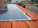 Impianto fotovoltaico integrato architettonicamente da 2,30 kWp<br />
10 moduli Solarday PX60-230<br />
Vigliano (BI)
