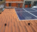 Impianto fotovoltaico integrato architettonicamente da 2,76 kWp<br />
12 moduli Solarday PX60-230<br />
Dormelletto (NO)