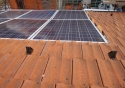 Impianto fotovoltaico integrato architettonicamente da 2,76 kWp<br />
12 moduli Solarday PX60-230<br />
Dormelletto (NO)