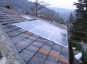 Impianto fotovoltaico integrato architettonicamente da 2,07 kWp<br />
9 moduli Solarday PX60-230<br />
Torre Pellice (TO)