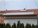 Impianto fotovoltaico integrato architettonicamente da 4,14 kWp<br />
18 moduli Solarday PX60-230<br />
Settimo T.se (TO)