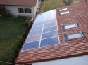 Impianto fotovoltaico integrato architettonicamente da 4,14 kWp<br />
18 moduli Solarday PX60-230<br />
Settimo T.se (TO)