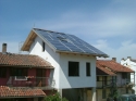 Impianto fotovoltaico integrato architettonicamente da 5,98 kWp <br /> 26 moduli Solarday PX60-230 <br /> Vinzaglio (NO)