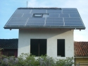 Impianto fotovoltaico integrato architettonicamente da 5,98 kWp <br /> 26 moduli Solarday PX60-230 <br /> Vinzaglio (NO)