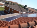 Impianto fotovoltaico integrato architettonicamente da 4,14 kWp<br />
18 moduli Solarday PX60-230<br />
Cameri (NO)
